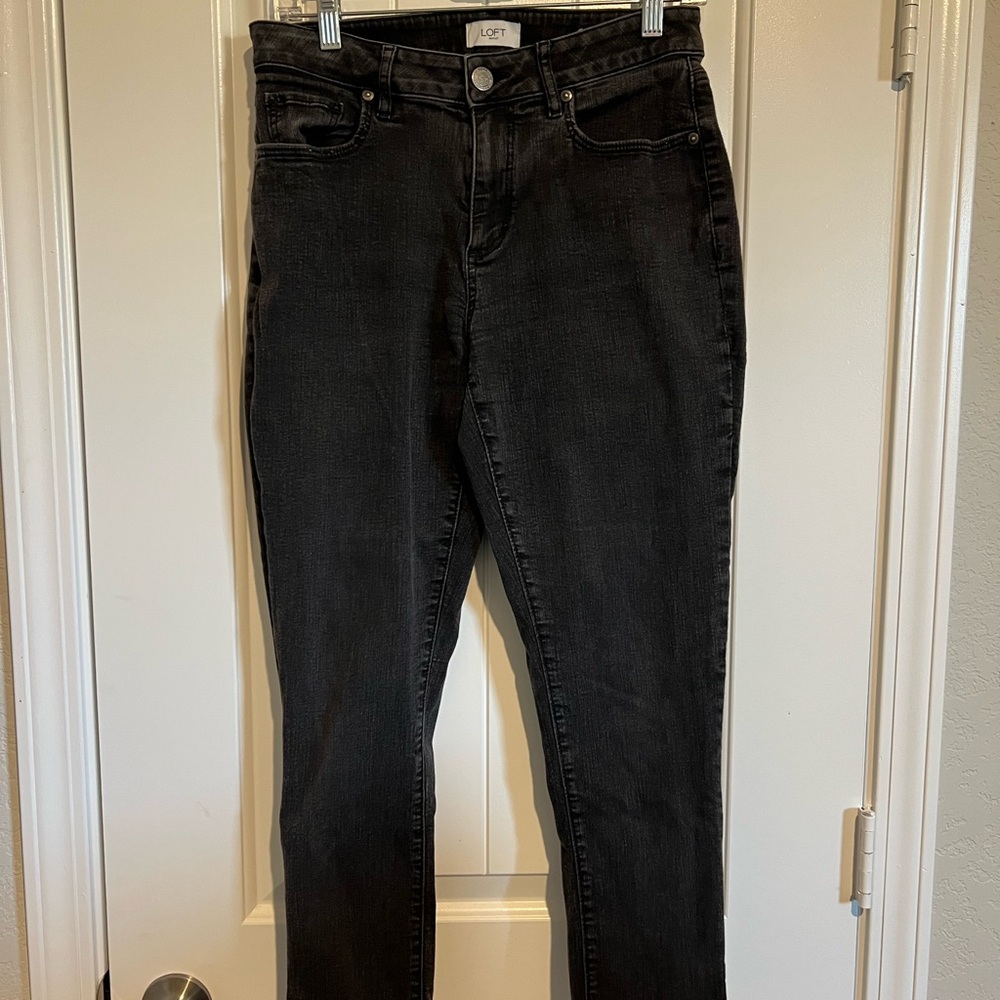 LOFT Women's Black Skinny Jeans